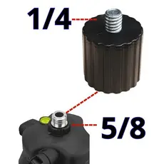 Adaptador Para Tripé 5/8 Para 1/4 Nível A Laser Câmeras