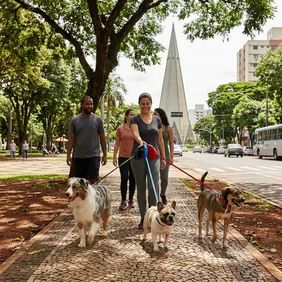 . Guia Retrátil Cachorro Passeio Seguro 🐕 Cabo Ergonômico 3 ou 5 Metros Trava Resistente Segurança Cores Sortidas