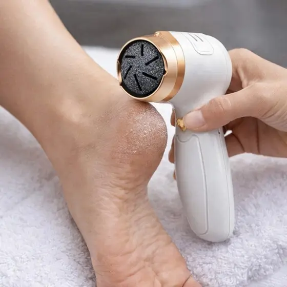 Esfoliador Lixa Elimina Pedicure Elétrico Removedor Manicure Alicate Pés Macio Calo Grosso Rachadura