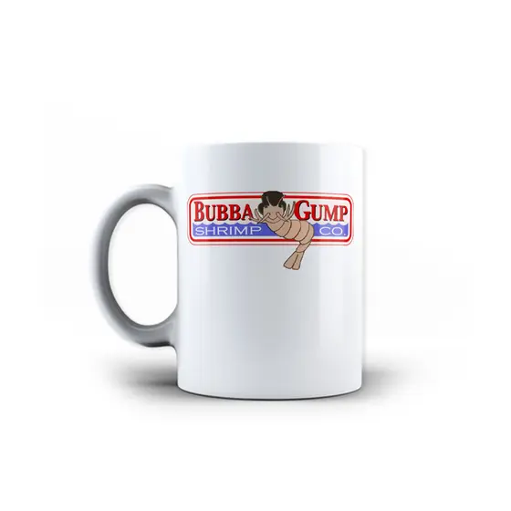 Caneca de Porcelana Filme Forest Bubba Gump Classic 325mL