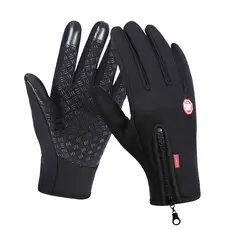 Luva de Motoqueiro/Ciclista Antiderrapante Unissex Trouch Screen - A118