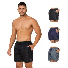 Kit 3 Short Masculino Moda Praia Piscina Treino Bermuda Masculina La Flama Marca Própria