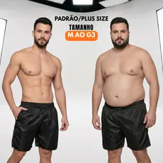 KIT Bermuda Masculina Adulto C/ Refletivo Plus Size Moda Short Tactel Masculino Ideal P/ Praia Piscina Casual