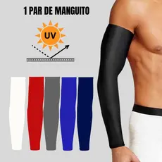 Manguito Esportivo Proteção Solar Uv50+ Unissex volei basquete futebol uber/ envio imediato