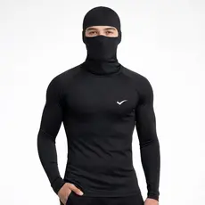 Kit Camisa Térmica com Balaclava Proteção UV 50+