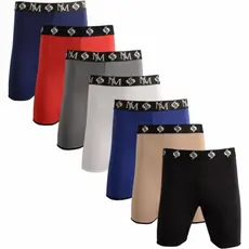 kit de 4 cuecas box ciclística super confortável. Cueca boxer evita assaduras.