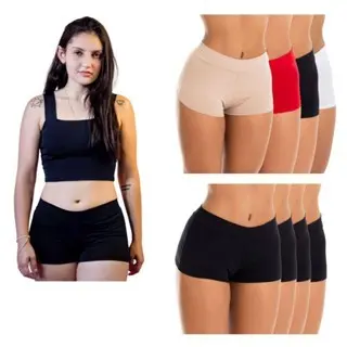 Shortinho Moda Praia 3 Unidades