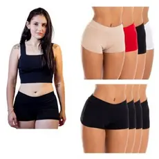 Shortinho Moda Praia 3 Unidades