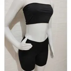 Conjunto Toper e Bermuda Segunda Pele Não Marca na Roupa.