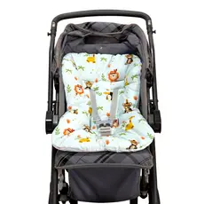 Capa De Carrinho Acolchoada Várias Cores e Estampas - Super Macia e Confortável para o seu Bebê.