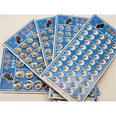 Colchete Pressão Niquelado Latão - Promoção