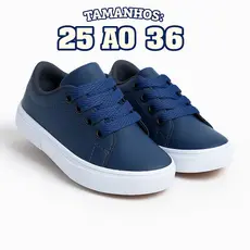 Tênis Escolar Infantil Masculino Estiloso e Macio Envio Rápido