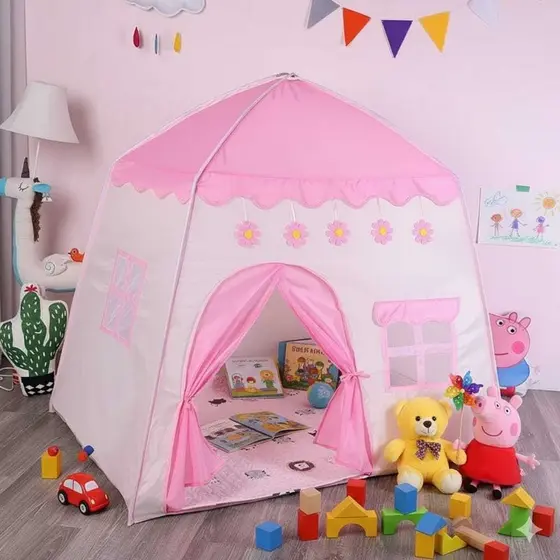Barraca Infantil Dobrável Piquenique, Brinquedo Educativo com Piscina de Bolinhas ou Led Diversão Garantida Todo Dia