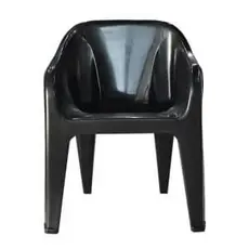 KIT 2 POLTRONA CONFORT LUXO PRETA