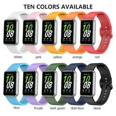 Pulseira para Samsung Galaxy Fit 3 Sm-R 390 silicone de cor de metal pulseira inteligente pulseira de liberação rápida