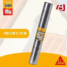 Fita Alumínio Manta Asfaltica Adesiva Impermeabilizante Telhado Vedatudo 100cm 10 Metros Sika 423