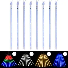 Cascata Bastão 8 Tubos 50cm Led Chuva Meteoro M/F