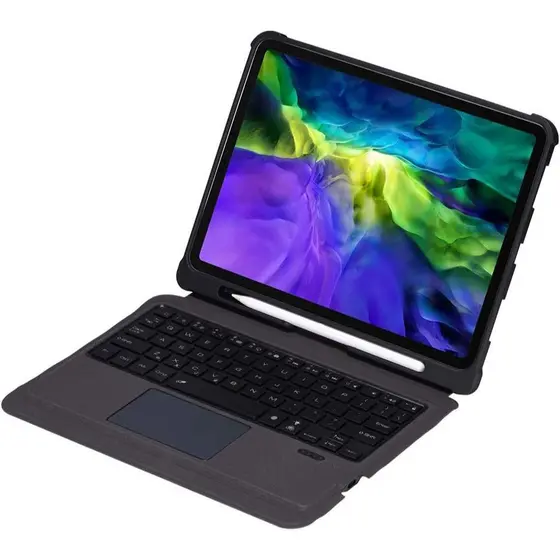 Capa Com Teclado Retroiluminado E Mousepad Para iPad Pro 11" / Air 10.9" T-207