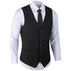 Colete Social Slim de Luxo Masculino Ajustável - Envio Imediato