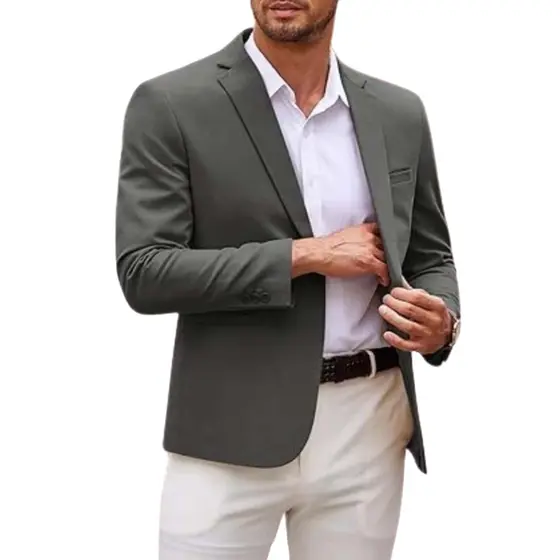 Blazer Slim Masculino Fino Executivo de Luxo - Envio Imediato