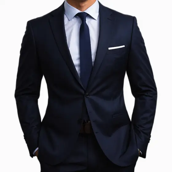 Terno Slim Masculino Alto Padrão Sofisticado Luxo (Blazer + Calça)