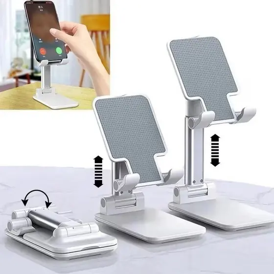 PROMOÇÃO！Atualizar！Suporte Para Celular e Tablet Dobrável Portátil Ajustável Apoio Mesa Ranabi