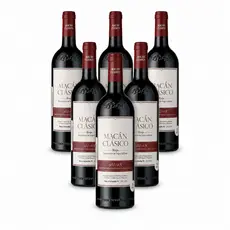 Caixa 6 un. Vinho Tinto Espanhol Macán 2021 Clásico 750ml