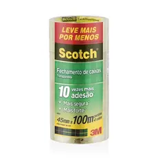 Fita de Empacotamento SCOTCH 45MM X 100M 4 Rolos