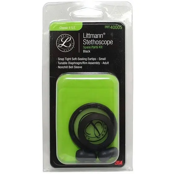 Kit de Reparo Littmann Estetoscopio Classic II Preto 40005