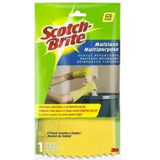 Luva Multiuso SCOTCH-BRITE Tamanho G Amarela 3M