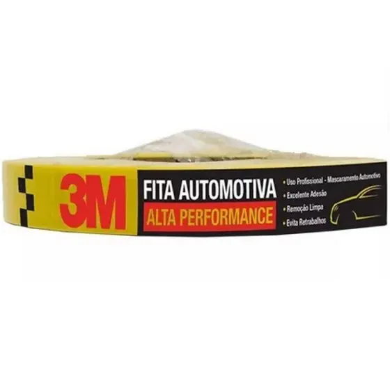 Fita Crepe Automotiva de ALTA Performance 24MM X 50M