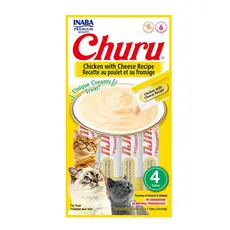 PETISCO CHURU GALINHA E QUEIJO GATOS 56G