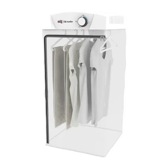 Secadora de Roupa Mueller Sun Timer de 120 minutos 8Kg