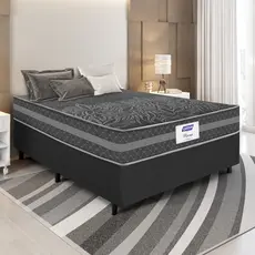 Cama Box Casal 138cm Molas Ensacadas Macau Gazin