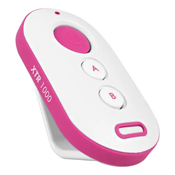 Controle Remoto P/ Portão Rosa Xtr 1000 433,92 Mhz Intelbras