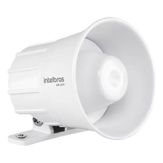 Sirene para alarme 105db Sir 1000 Branca Intelbras