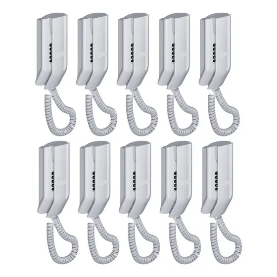 Kit 10 Interfone Para Apartamento Condominio Tdmi 300 Intelbras
