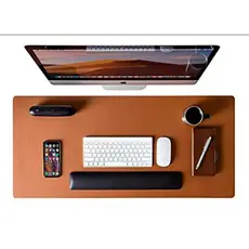 Mousepad Desk Pad Extra Grande  Office 70x30 Cor Caramelo