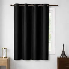 Cortina Para Sala e Quarto 1,10m x 1,30m Blackout Corta 100% a Luz Envio Rápido
