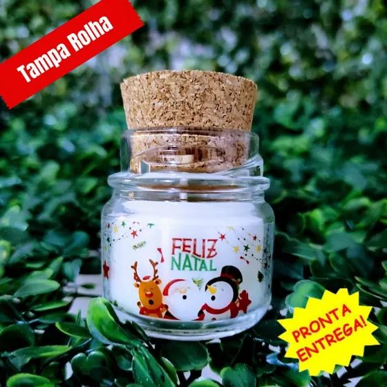 100 velas aromaticas de natal- ROLHA