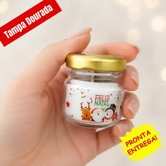 17 Vela Perfumada e Aromática para Presentes de Natal e Ano Novo, Lembrancinhas Corporativas