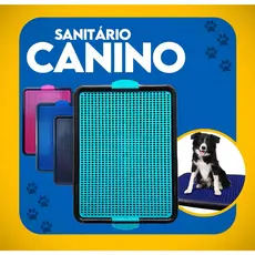 Sanitario Canino Higienico Banheiro Para Caes Tapete Lavavel