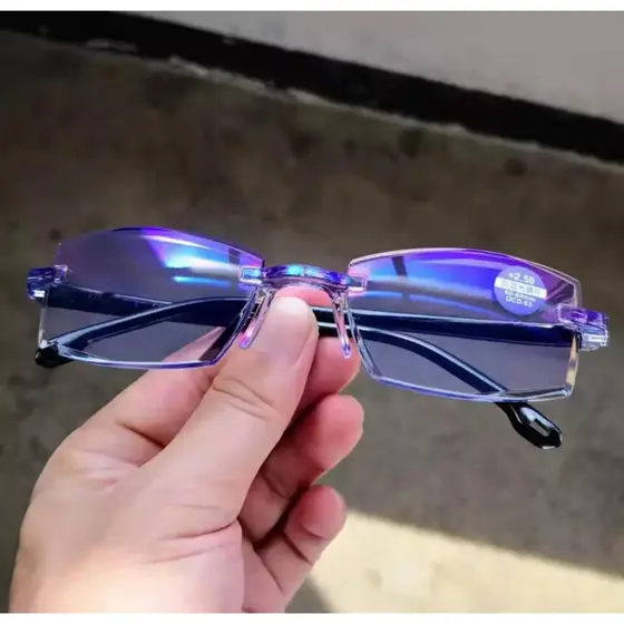 Oculos De Leitura  / Grau / Descanso / Astigmatismo Com Proteção Uv 400  Anti Reflexo