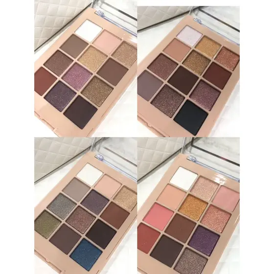 PALETA DE SOMBRA 12 CORES  EYESHADOW MISS FRANCE MF-1165