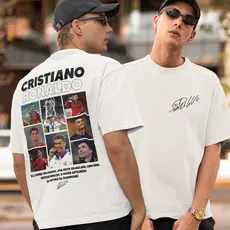 Camiseta Masculina Cristiano Ronaldo Cr7 Robozão Camisa Algodao 30.1