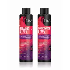 kit lisos - sempre exuberante shampoo + condicionador  DKA 800ML.
