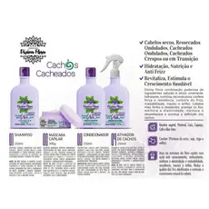 Kit Linha Cachos Eu Sou Uma Uva, Hein! Divina Flora
