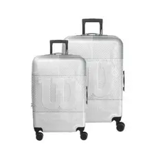 Kit 2 Malas Viagem Wilson P 10kg Bordo M Despacho 23kg G 32kg Rodinhas 360 ANAC