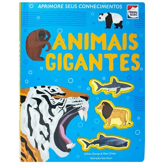 Aprimore seus Conhecimentos: Animais Gigantes Livros D+MS