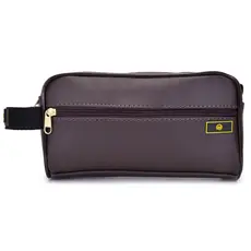 Necessarie Bolsa de Mao Porta Objetos Maquiagem Maquina de Barbear masculino Feminino Neceser